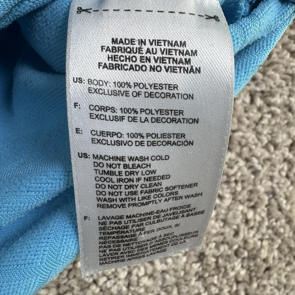 adidas Polo Shirt Mens XL Golf Athletic Light Blue Textured Grid Short Sleeve